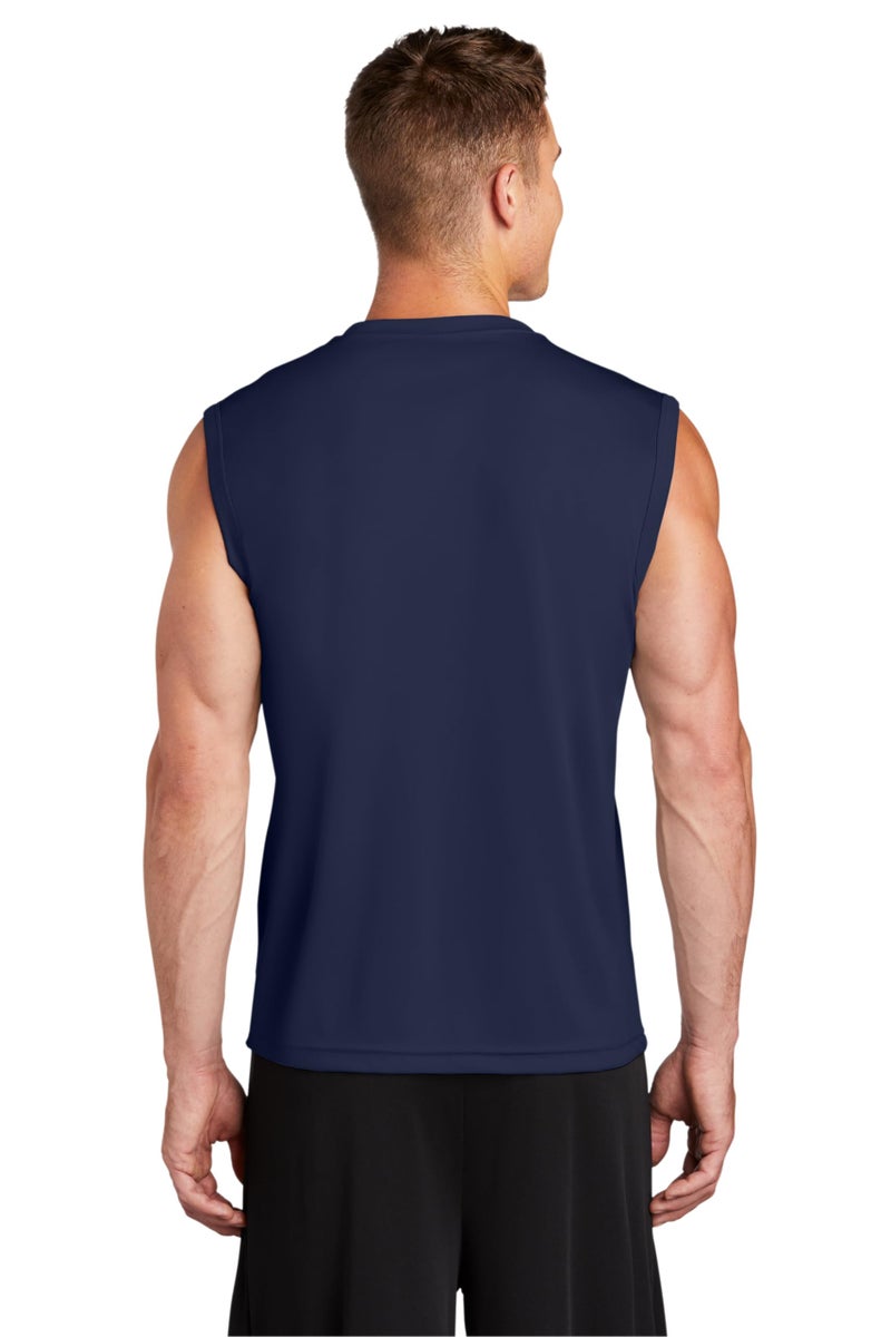 Clothe Co. Sleeveless Shirts for Men, Muscle Shirts for Men Dry Fit Tank Top, True Navy, M - Image 3